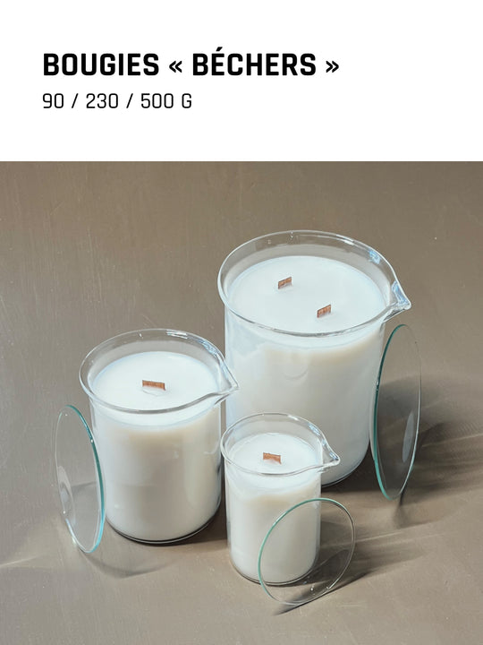 Bougies "Béchers"