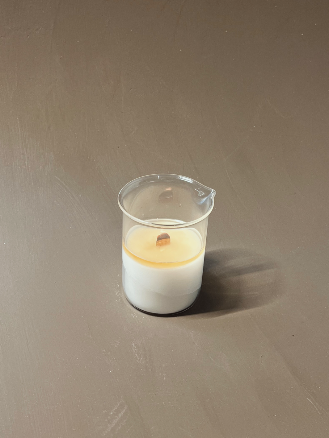 Cannelle × Sapin / Bougies "Béchers"